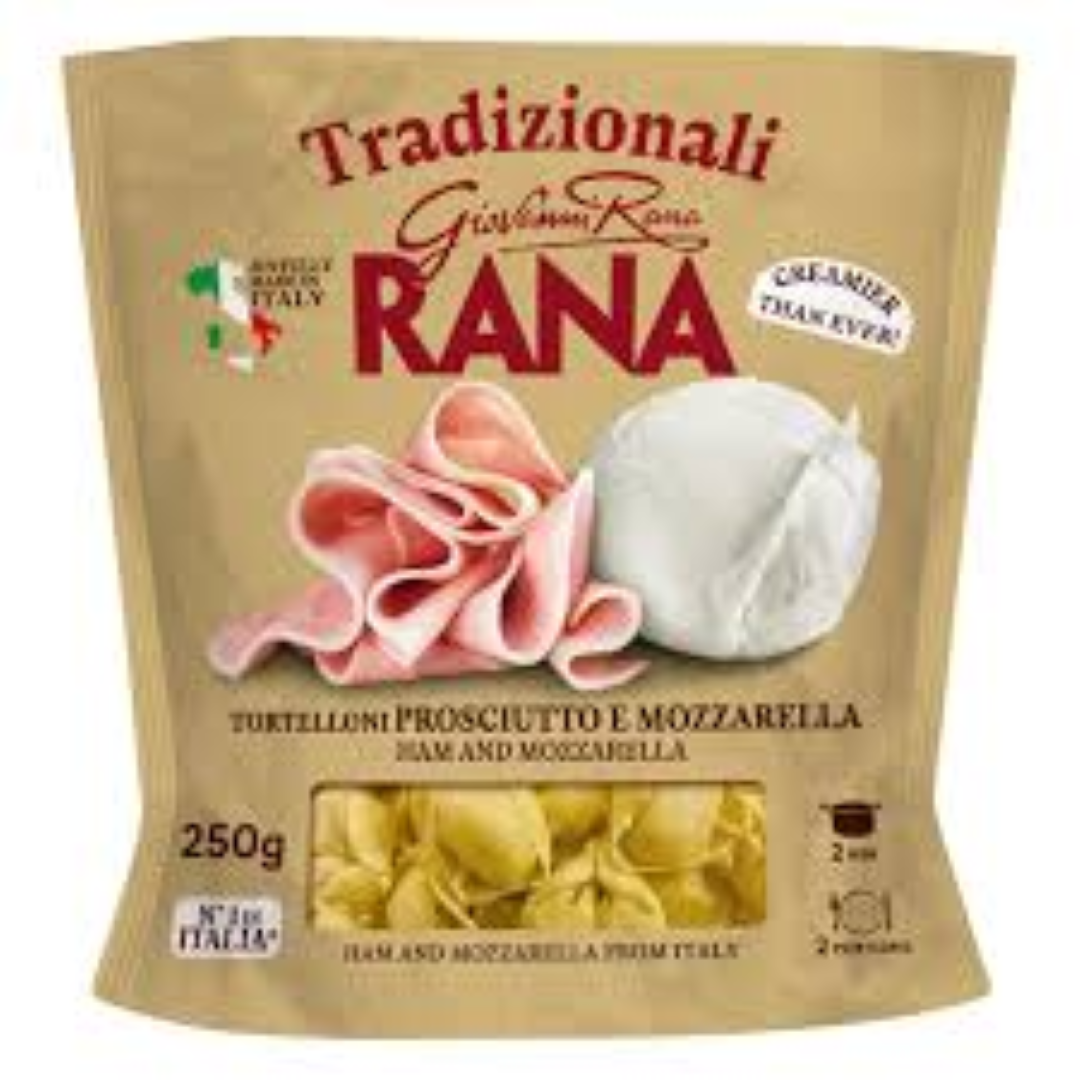 TORTELLONI HAM& MOZZARELLA 250G